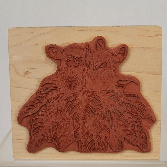 Stampabilities House-Mouse  Silent Mice Wooden Mounted Rubber Stamp No. 276 - Picture 3 of 16